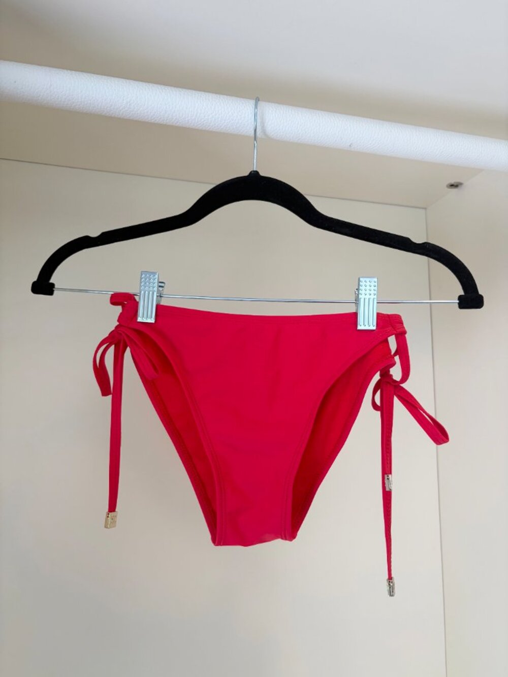 Celine Red String Bikini Set - Picture 2 of 5